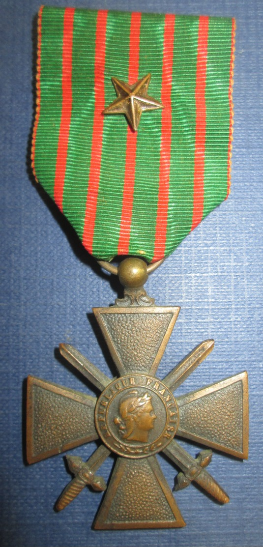 Croix De Guerre 1918 - France