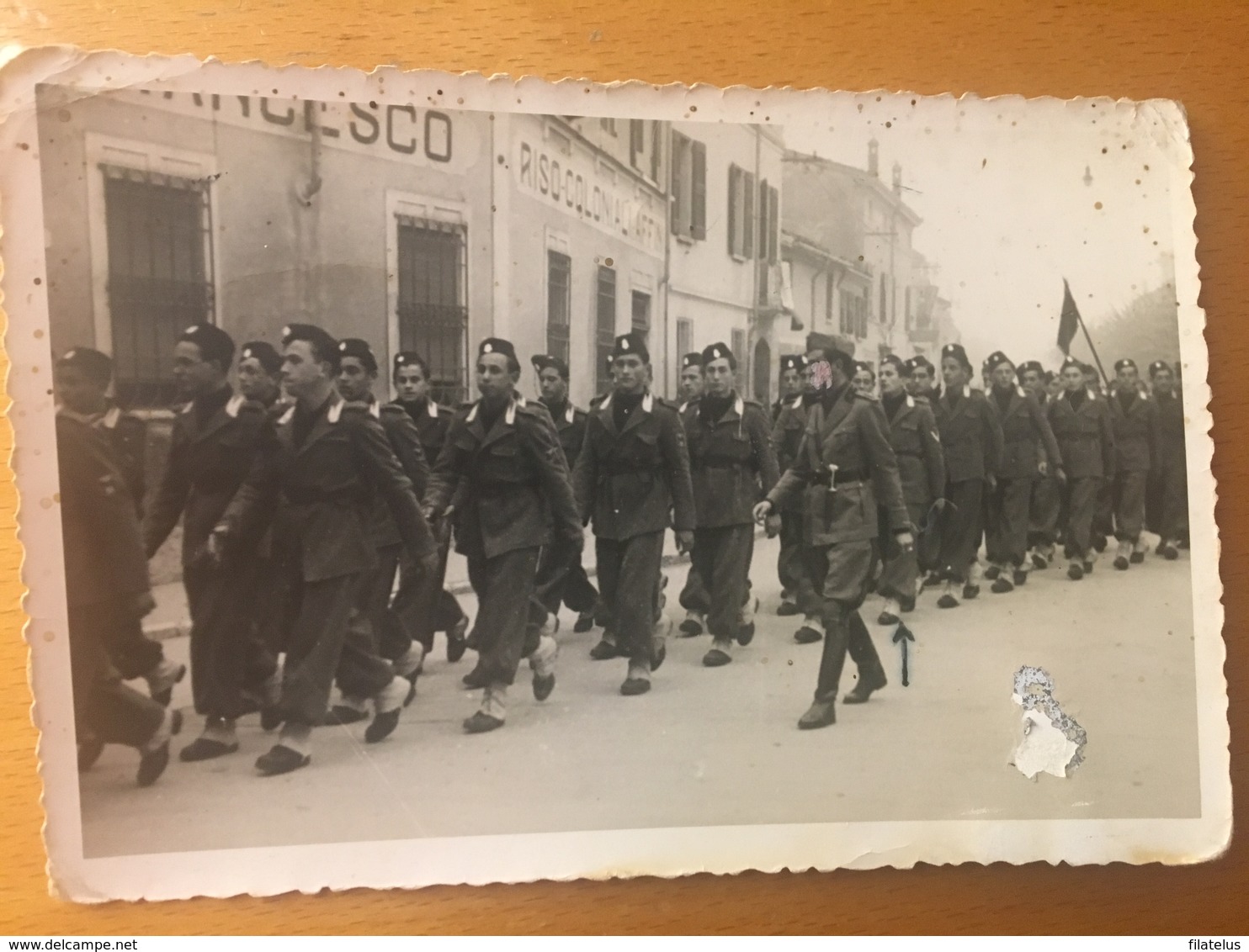 20-11-1938-SQUADRA DI AVANGUARDISTI IN MARCIA - Krieg, Militär