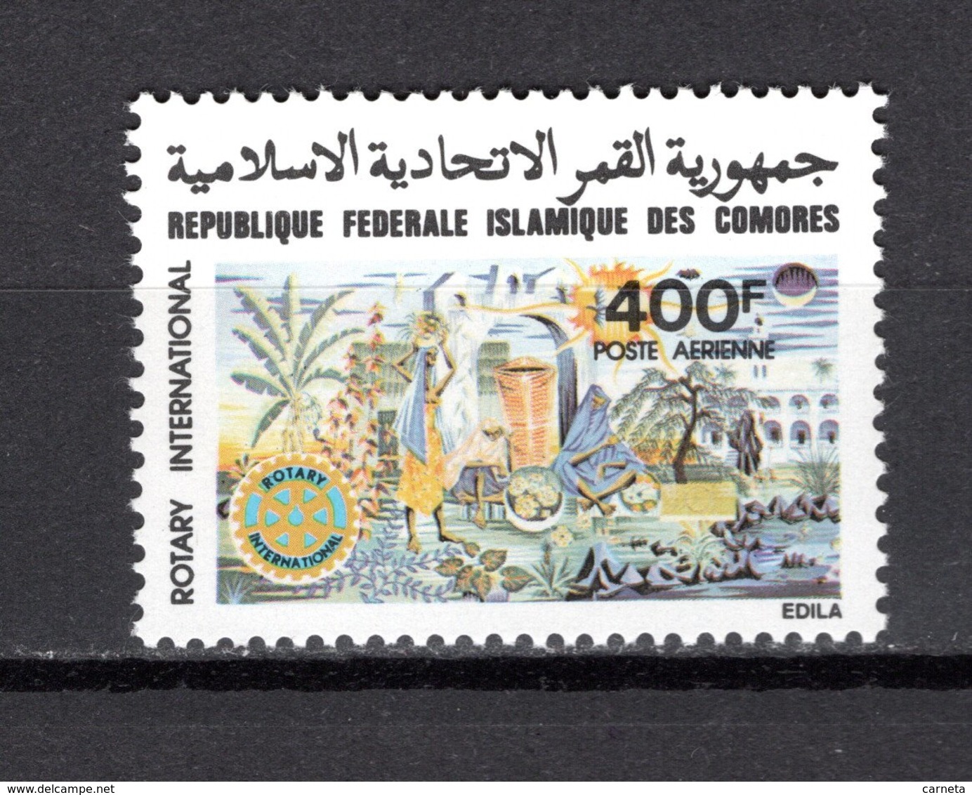 COMORES  PA  N° 163 NEUF SANS CHARNIERE  COTE  7.50€  ROTARY   VOIR DESCRIPTION - Isole Comore (1975-...)