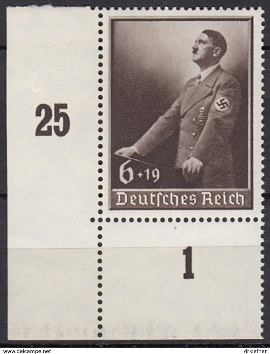 DR 694, Eckrand Ul, Postfrisch **, Tag Der Arbeit 1939 - Ungebraucht