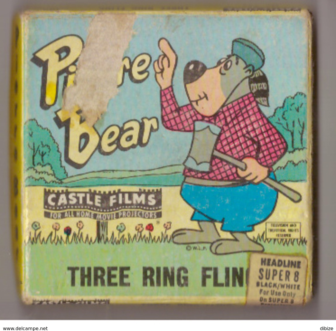 Bande De Film Super 8. Pierre Bear: Three Ring Fling. Dessin Animé - Other Formats