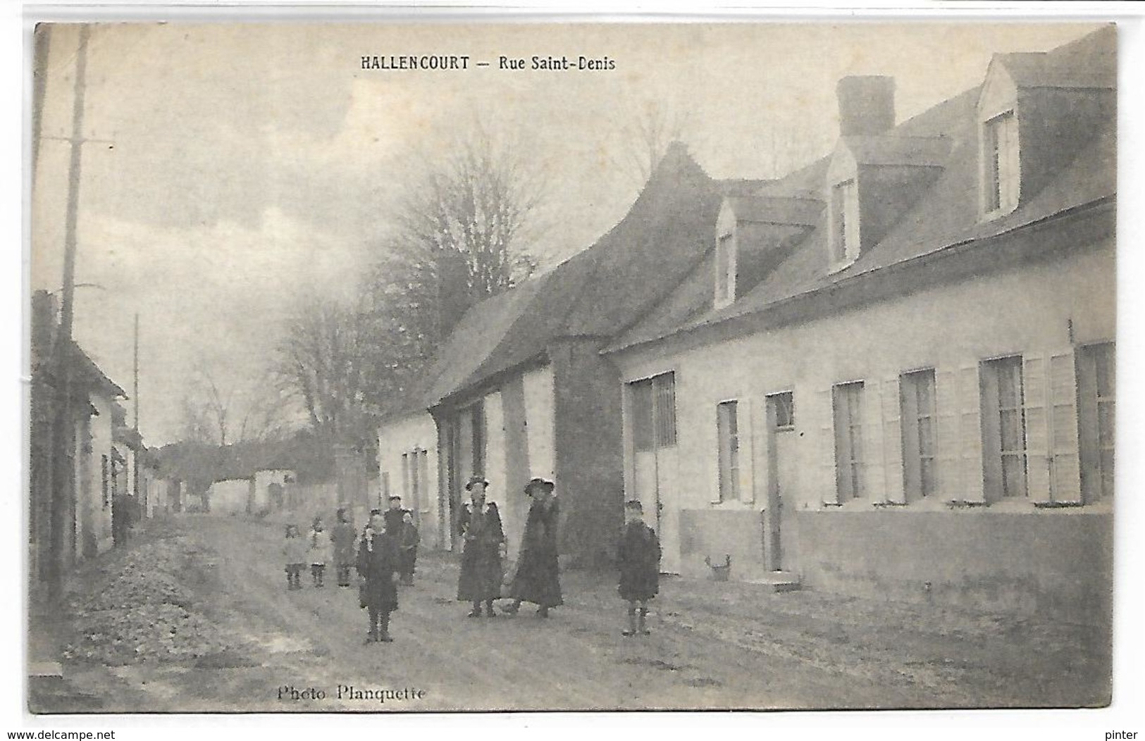 HALLENCOURT - Rue Saint Denis - Autres & Non Classés