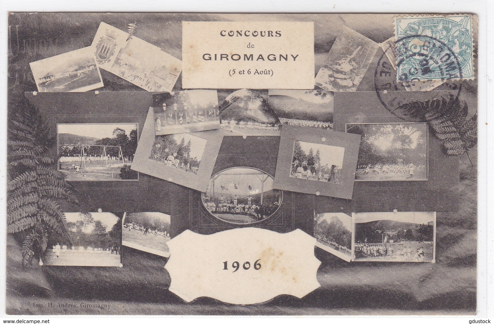 Territoire De Belfort - Concours De Giromagny (5 Et 6 Août) 1906 - Giromagny