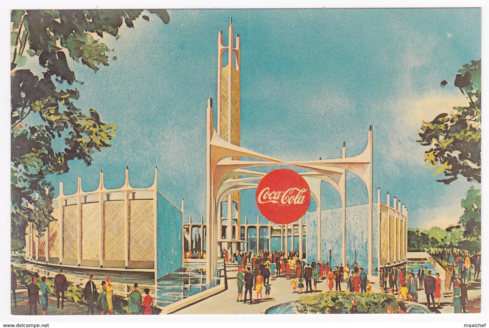 The Coca-Cola Company Pavilion - New York World's Fair 1964-1965 - Pas Circulé - Mostre, Esposizioni