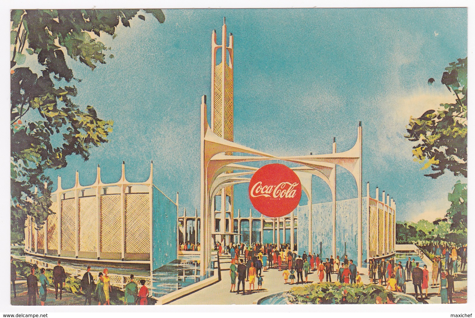 The Coca-Cola Company Pavilion - New York World's Fair 1964-1965 - Pas Circulé - Expositions