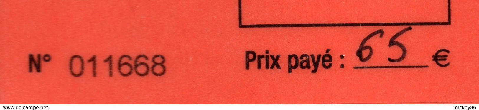 2008--Carte De Pêche Plastifiée Du Département 86 Vignette Taxe Complète -cachet  COUHE-86 - Autres & Non Classés