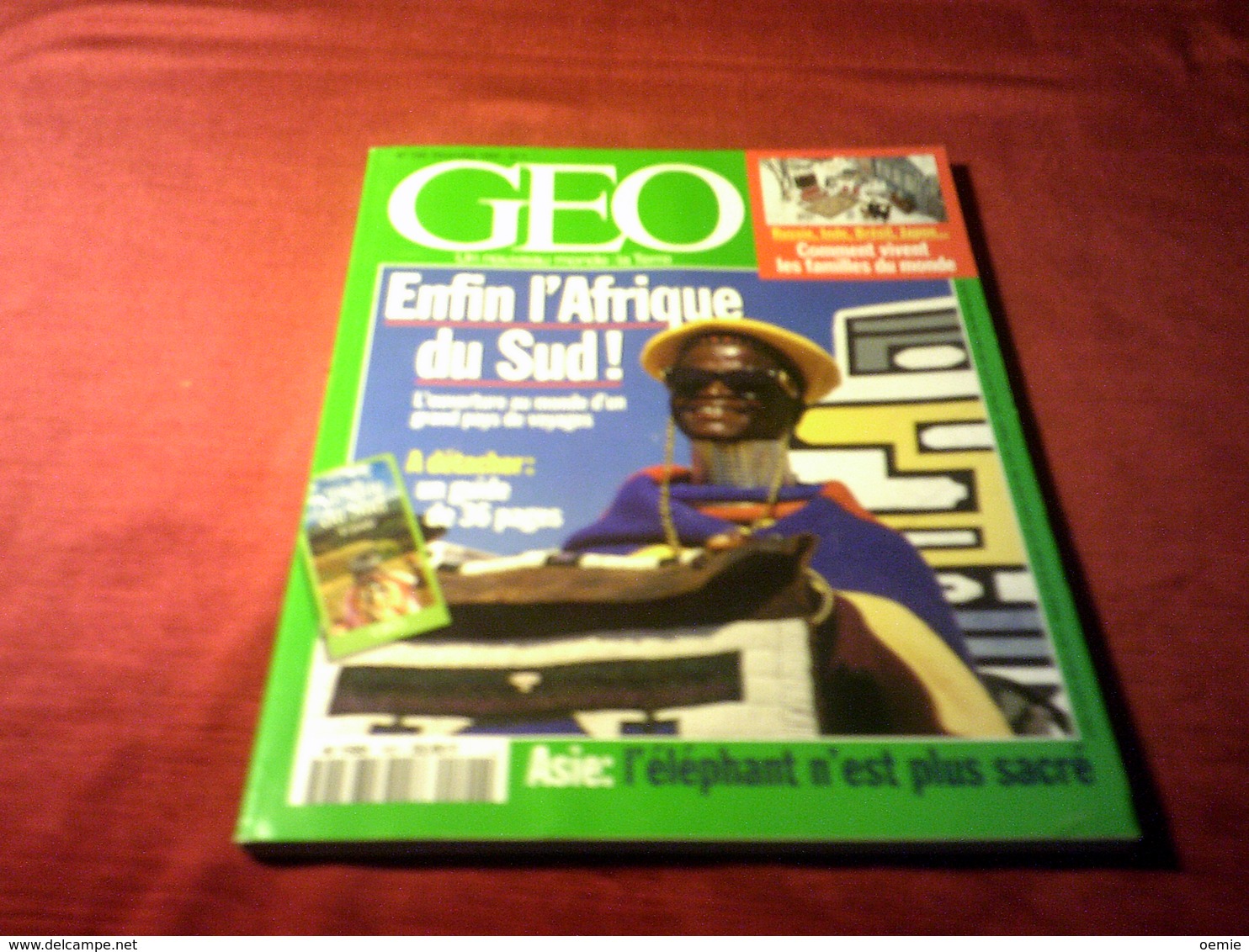 MAGAZINE GEO  No 190 DECEMBRE 1994 ENFIN L'AFRIQUE DU SUD - Tourism & Regions