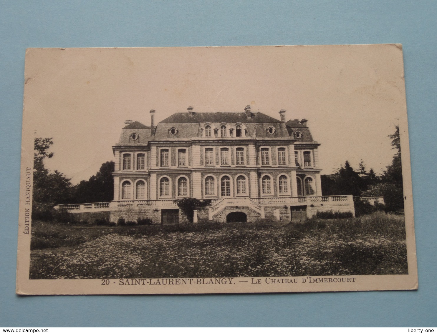 Le Château D'Immercourt ( 20 - Haniquaut / J. Turbant ) Anno 19?? ( Zie/voir Photo ) ! - Saint Laurent Blangy