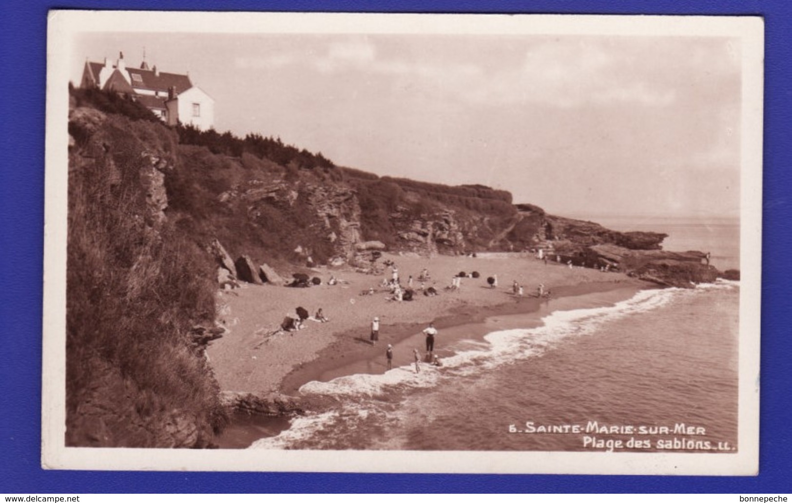 Sainte Marie Sur Mer Plage Des Sablons Villa ( Très Très Bon état) --1577) - Autres & Non Classés