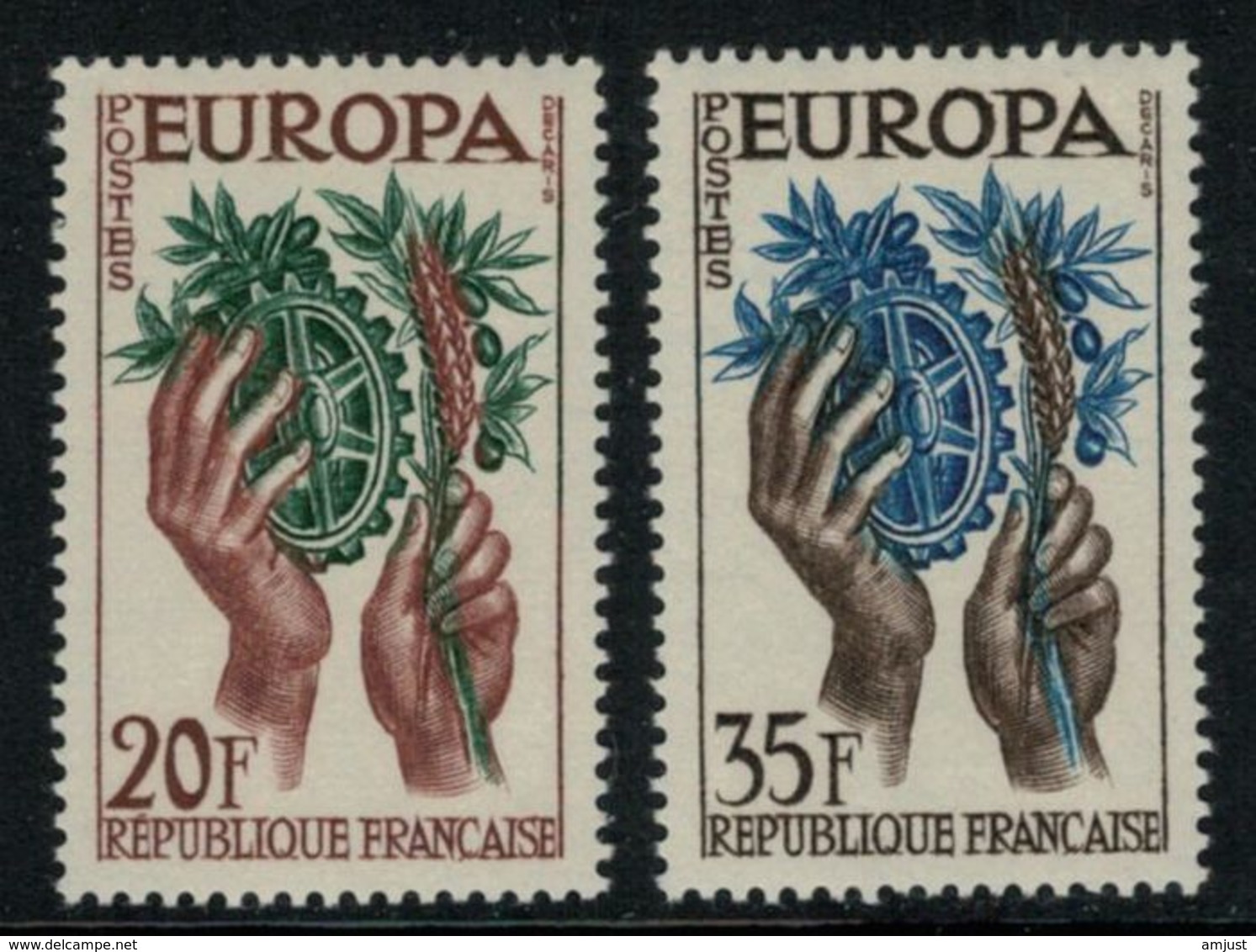 Europa-CEPT // France  // 1957 Timbres Neufs** - 1957