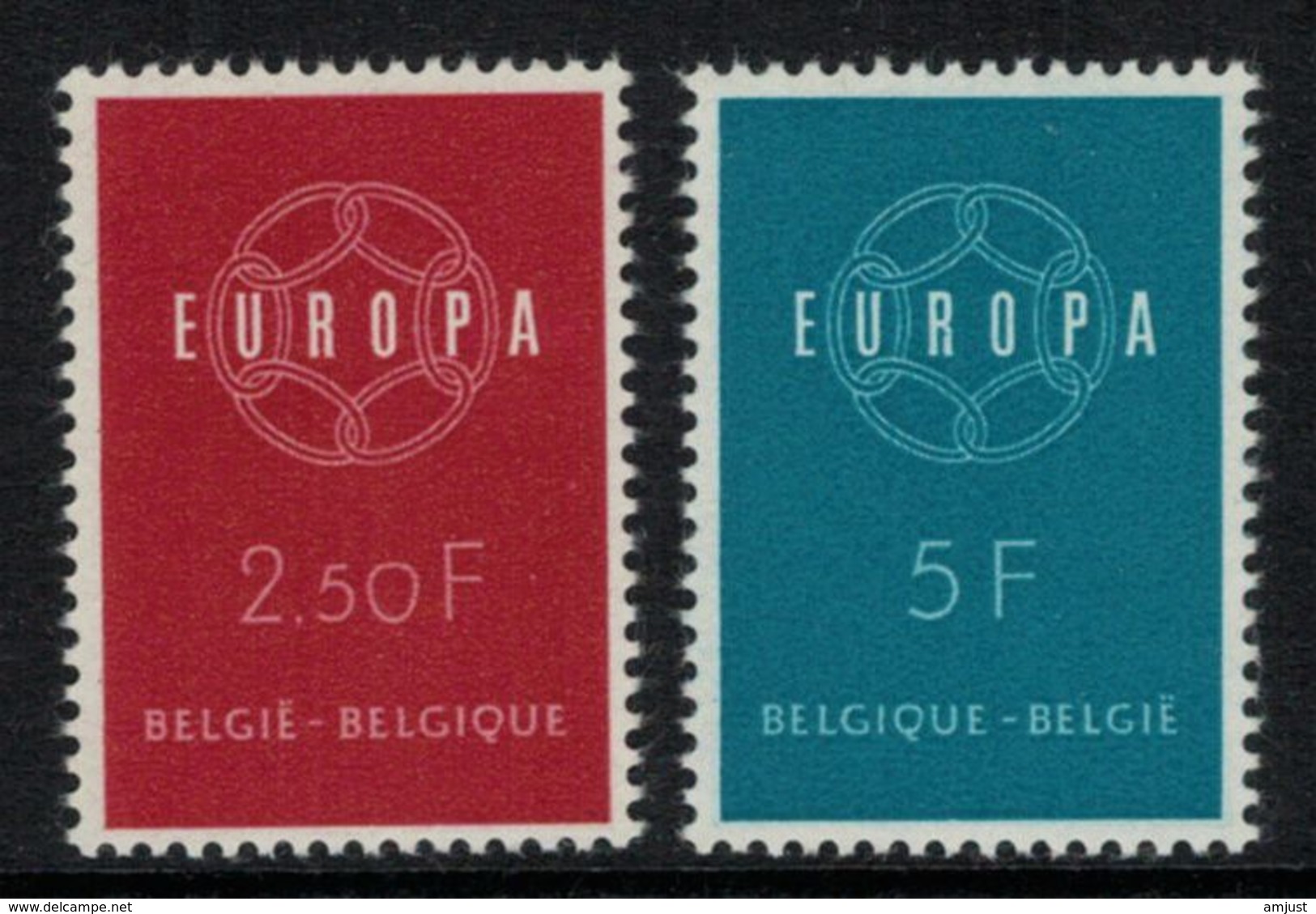 Europa-CEPT //  Belgique // 1959 Timbres Neufs** - 1959