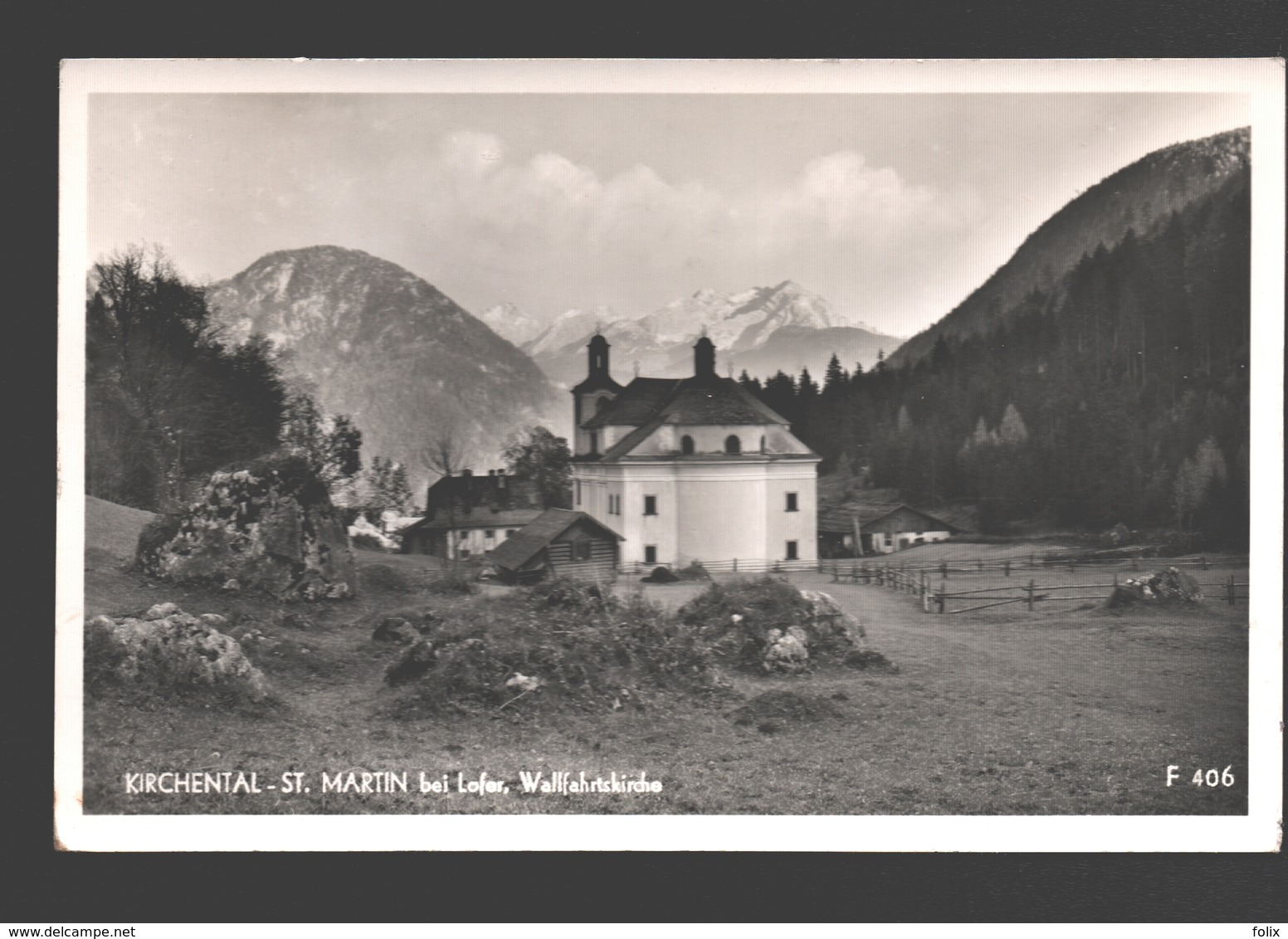 St. Martin Bei Lofer - Kirchental - Wallfahrtskirche - Verlag Makart - 1955 - Lofer