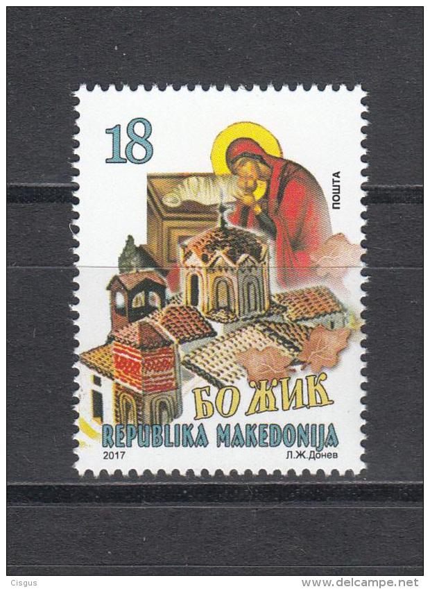 Macedonia Mazedonien 2017  MNH ** Ma 779 Christmas 2017 - Nordmazedonien