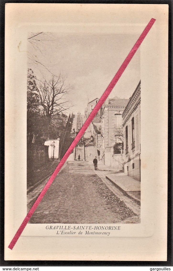 76 LE HAVRE - Graville-Sainte-Honorine -- L'Escalier Montmorency _ (édition Delamotte) - Unclassified