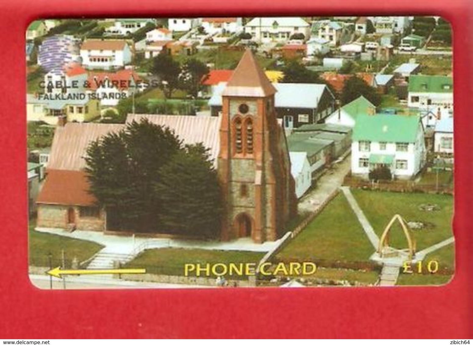 FALKLAND ISLANDS  Phonecard  GPT 195CFKA - Isole Falkland