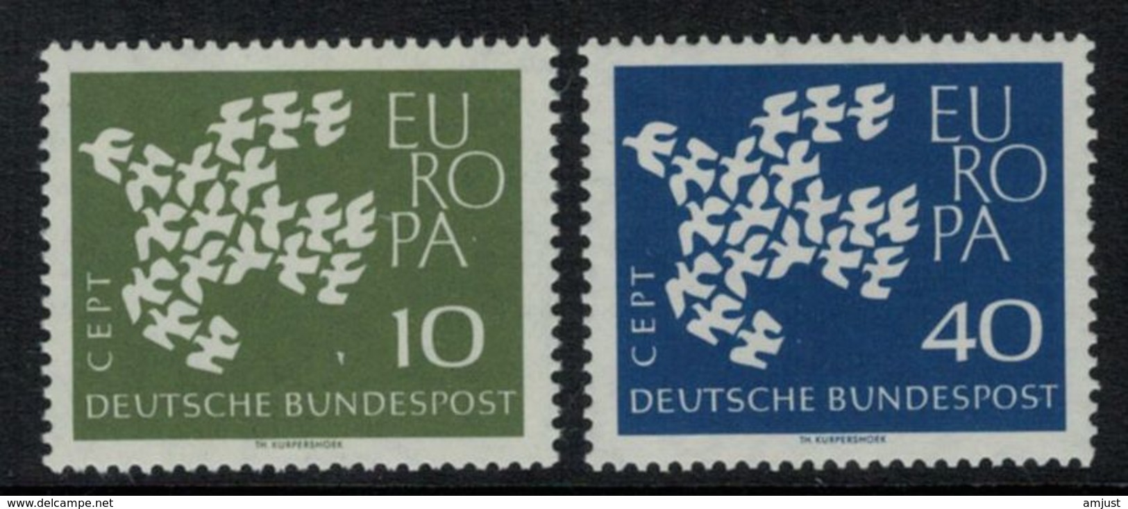 Europa-CEPT // Allemagne // 1961 Timbres Neufs** - 1961