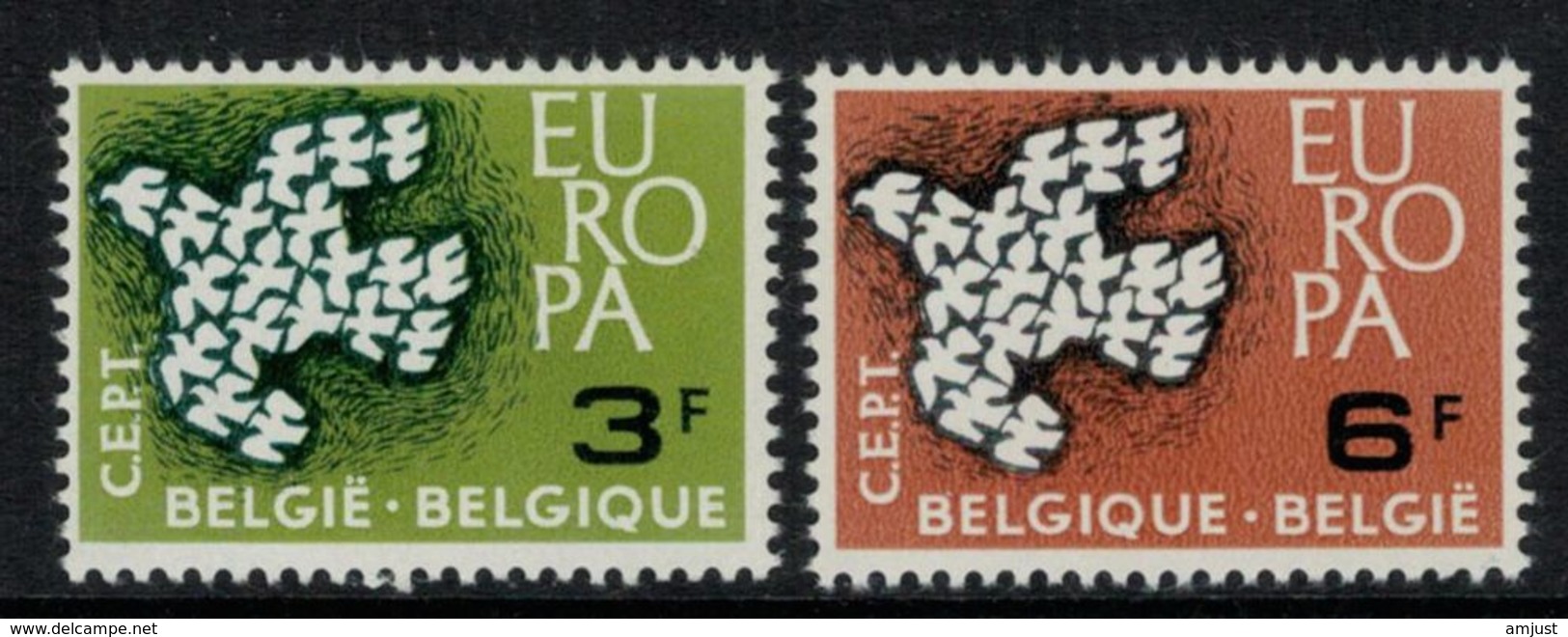 Europa-CEPT // Belgique // 1961 Timbres Neufs** - 1961