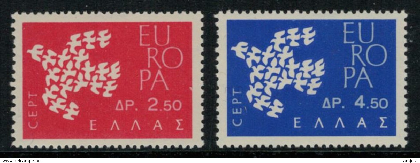 Europa-CEPT // Grèce // 1961 Timbres Neufs** - 1961