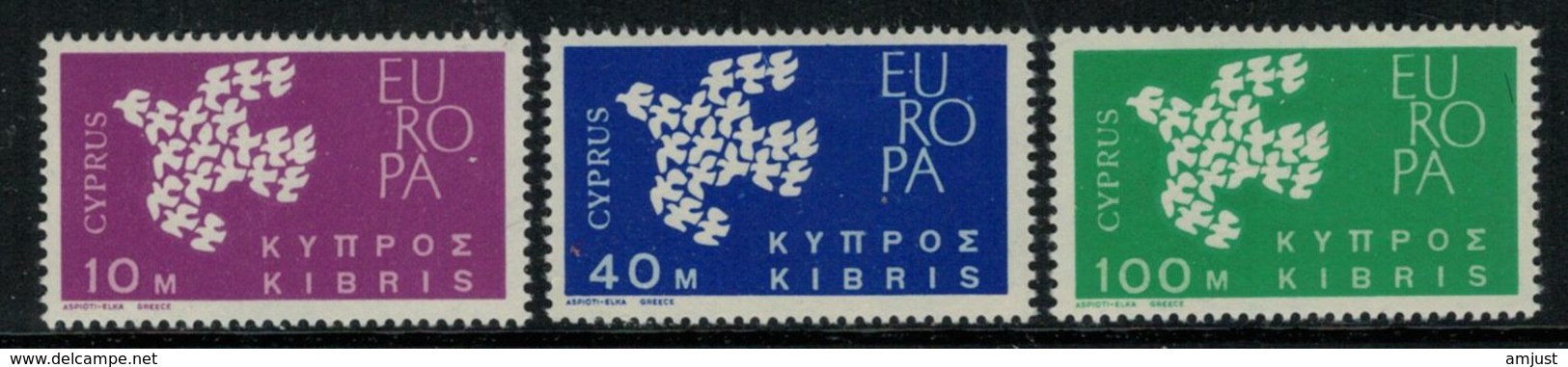 Europa-CEPT // Chypre // 1961 Timbres Neufs** - 1961