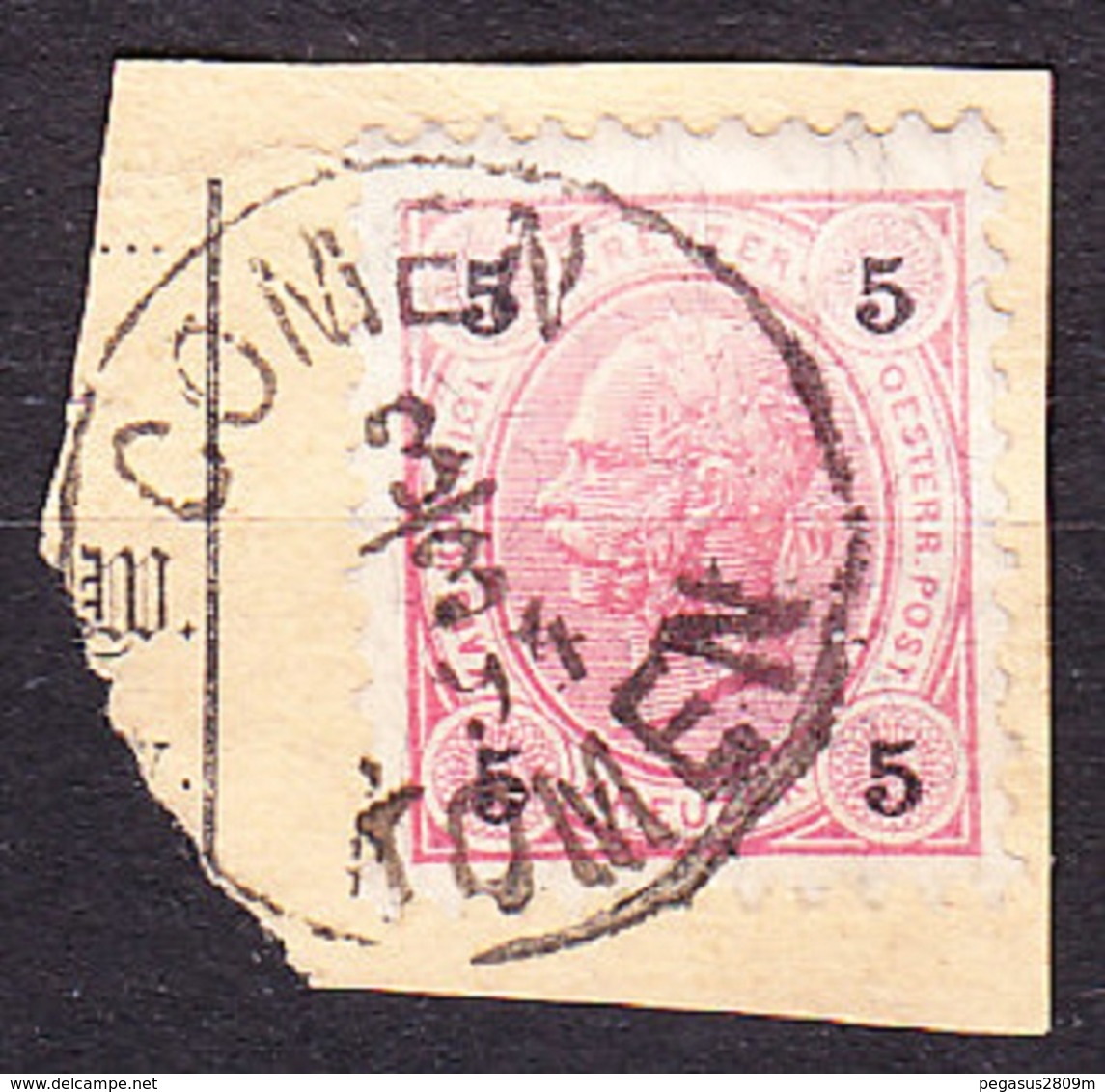 AUSTRIA , Used Stamp. SLOVENIAN CANCEL - COMEN ( KOMEN ). Condition, See The Scans. - Used Stamps