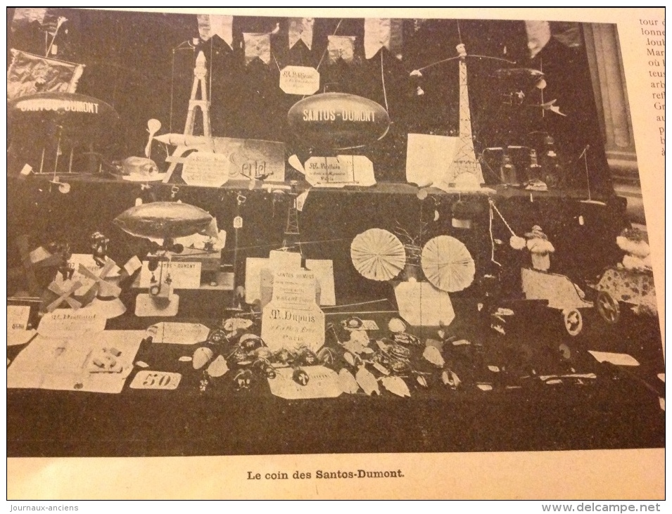 1901 HACKENSCHMIDT Par Emile COHL - HISTOIRE DE LA LUTTE - SANTOS DUMONT A MONACO - JOUETS SPORTIFS - CHÂTEAU DE VOISINS