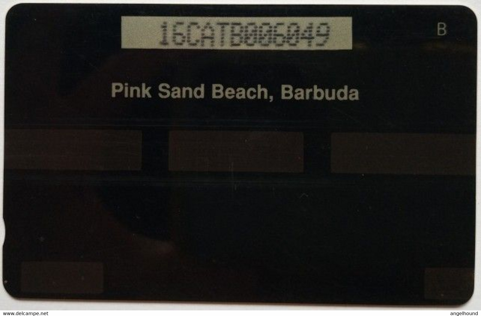 Antigua And Barbuda EC$20 16CATB " Pink Sand Beach Slash C/n " - Antigua And Barbuda