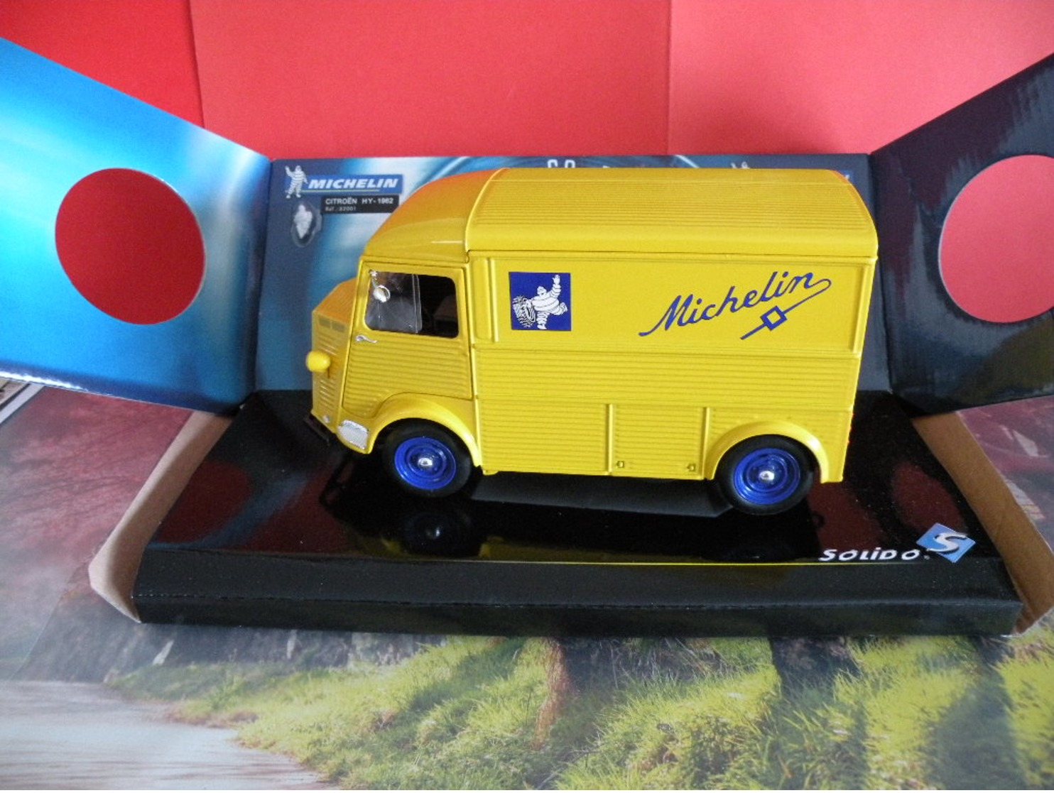 Citroën HY - Michelin - Métal Neuf - 1/18 - Solido - - Publicitaires - Toutes Marques