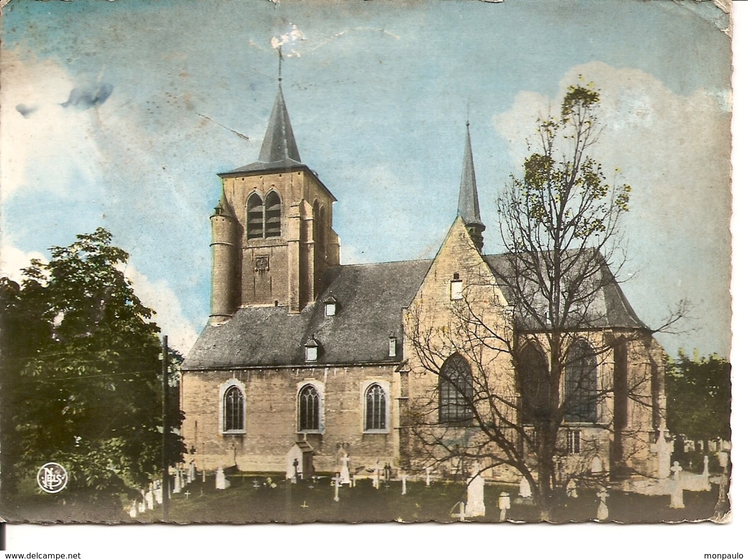 Belgique. CPSM. Brabant Flamand. Saint-Pieters-Leeuw. L'église (Kerk) - Sint-Pieters-Leeuw