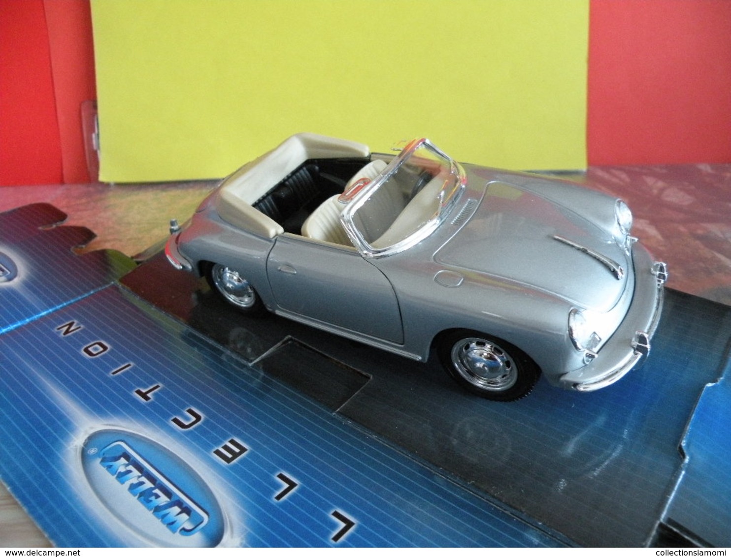 Porche 356B - Métal Neuf - 1/24 - Welly -