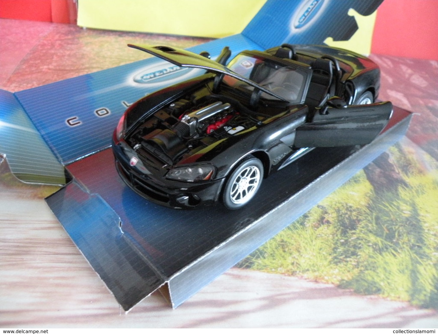 Dodge 2003 Viper - Métal Neuf - 1/24 - Welly -