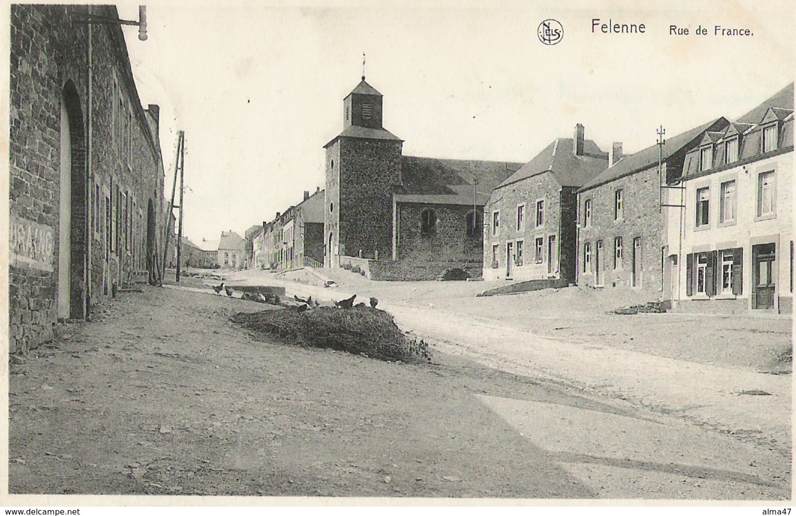 Felenne - Rue De France - Circulé 1946 - Beauraing