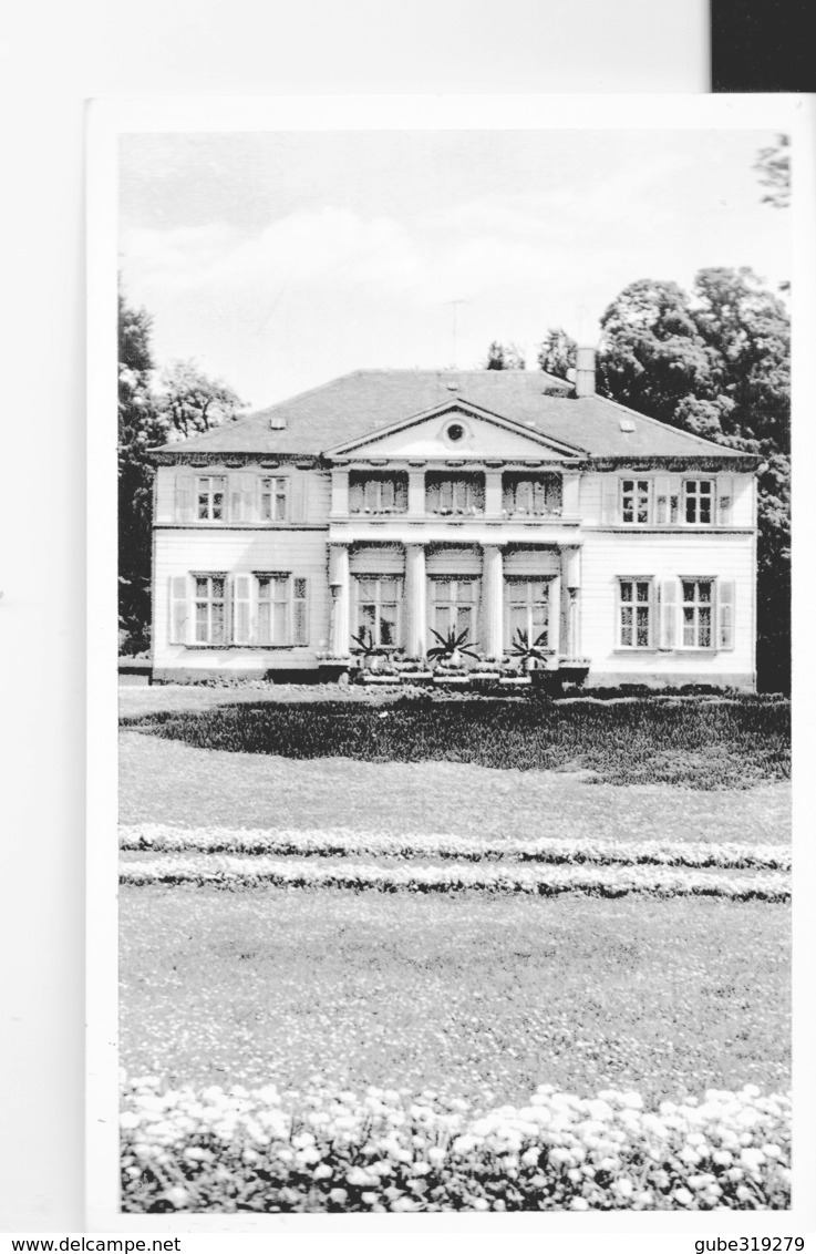 GERMANY 1960  - VINTAGE POSTCARD BAD NENNDORF SCHLOSSCHEN NR.13MAILED 28.11.1960POST7173 - Bad Nenndorf