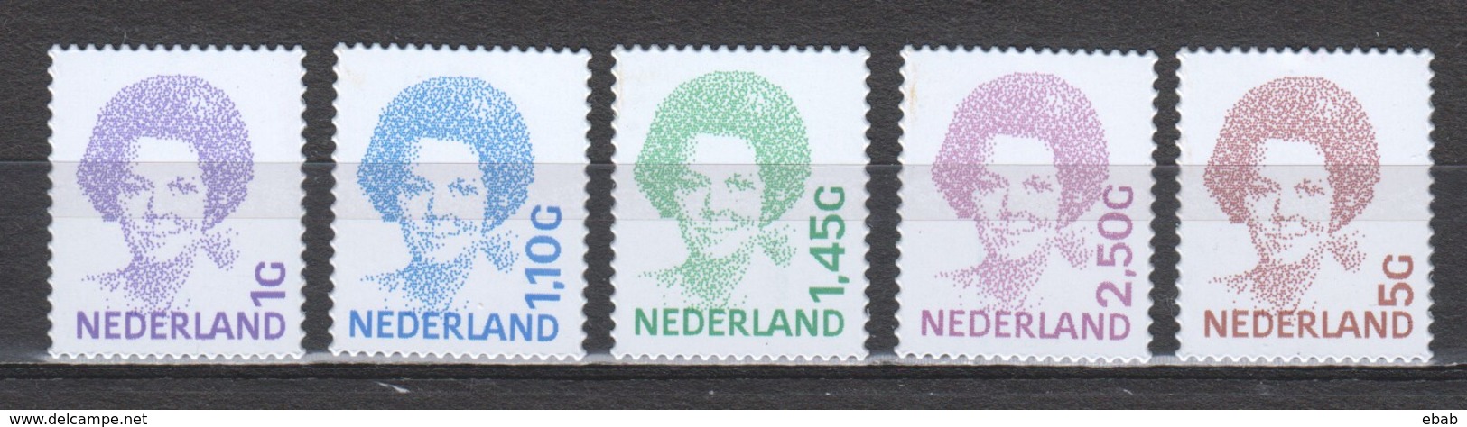 Netherlands 2001 Mi 1908 + 1914-1917 MNH Sellfadhesive From Booklets - Ungebraucht