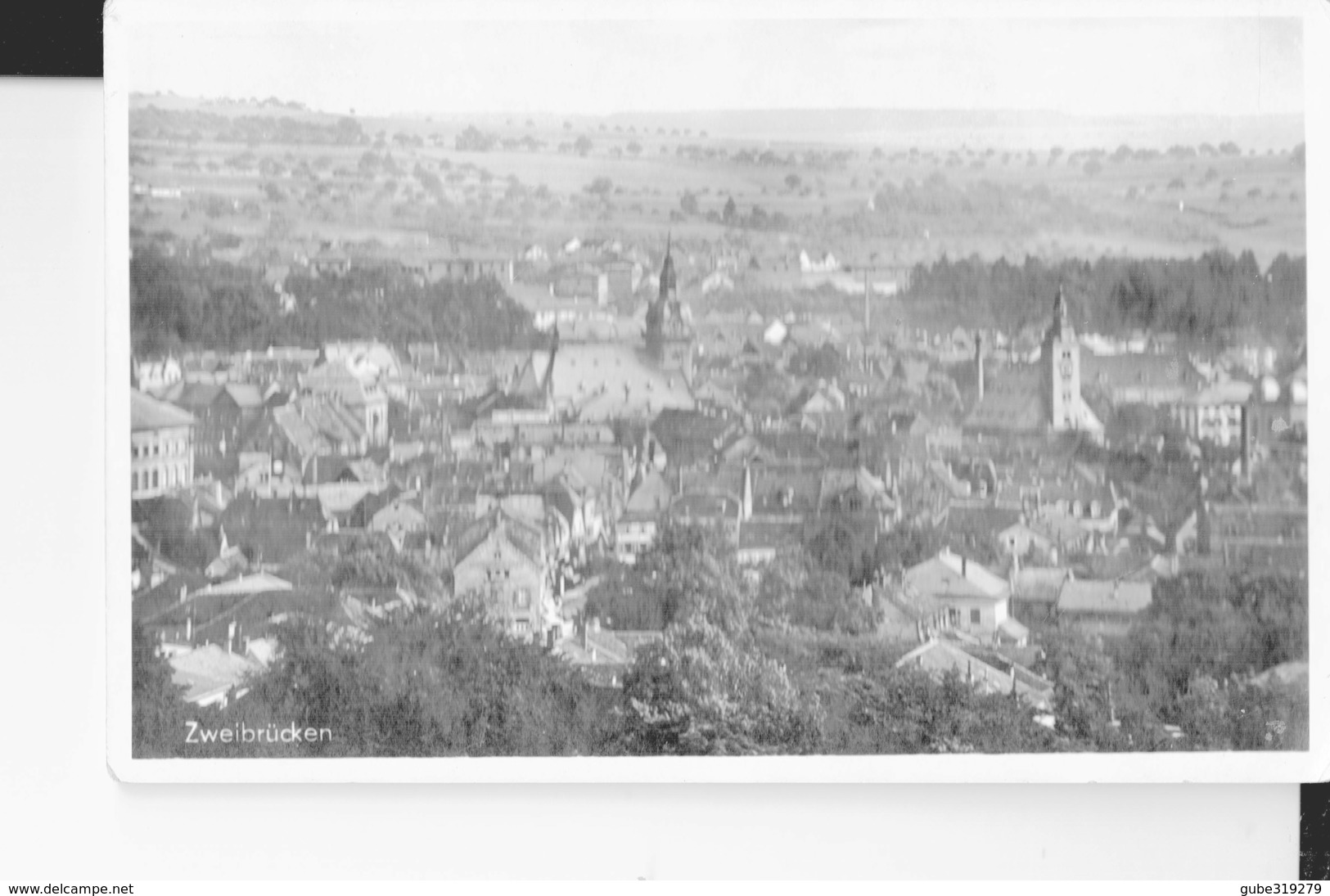 GERMANY   - VINTAGE POSTCARD ZWEIBRUCHEN - PANORAMA- NEW NR.801/208 CBE GEBR METZ POST7172 - Zweibrücken