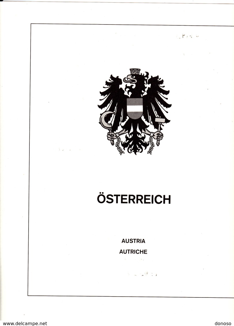 LINDNER T 207 AUTRICHE 1959-1967 COMPLET - Pré-Imprimés