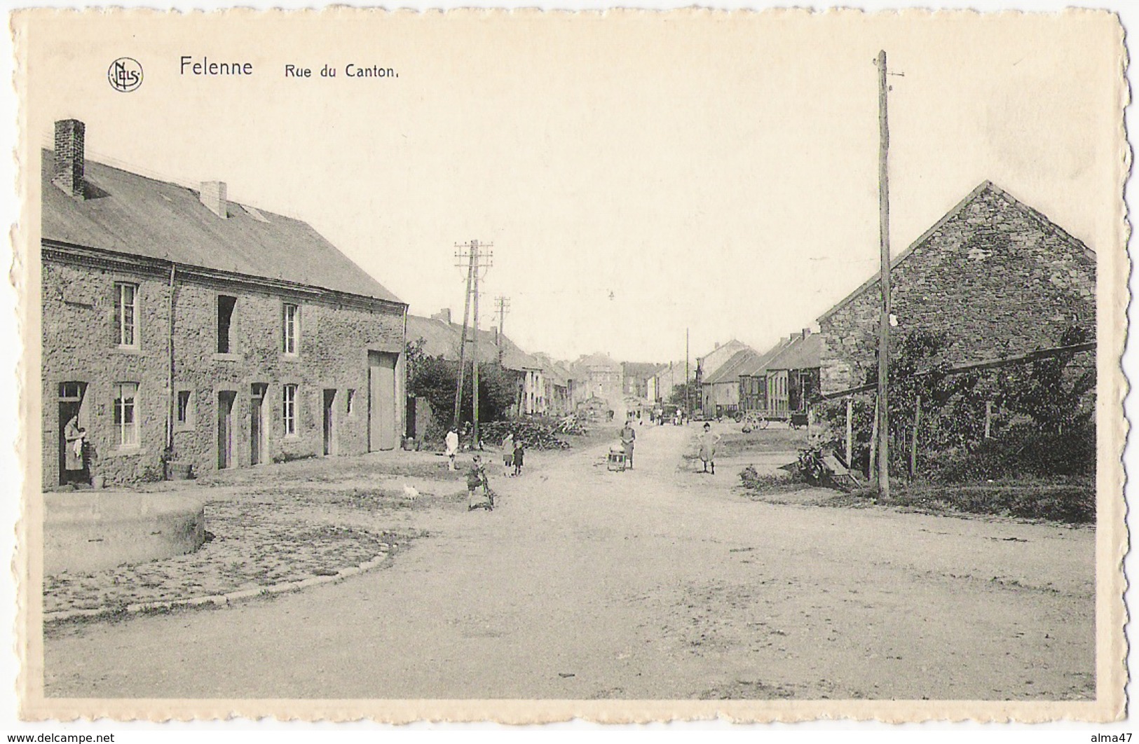 Felenne - Rue Du Canton Animé - N'a Pas Circulé - Beauraing