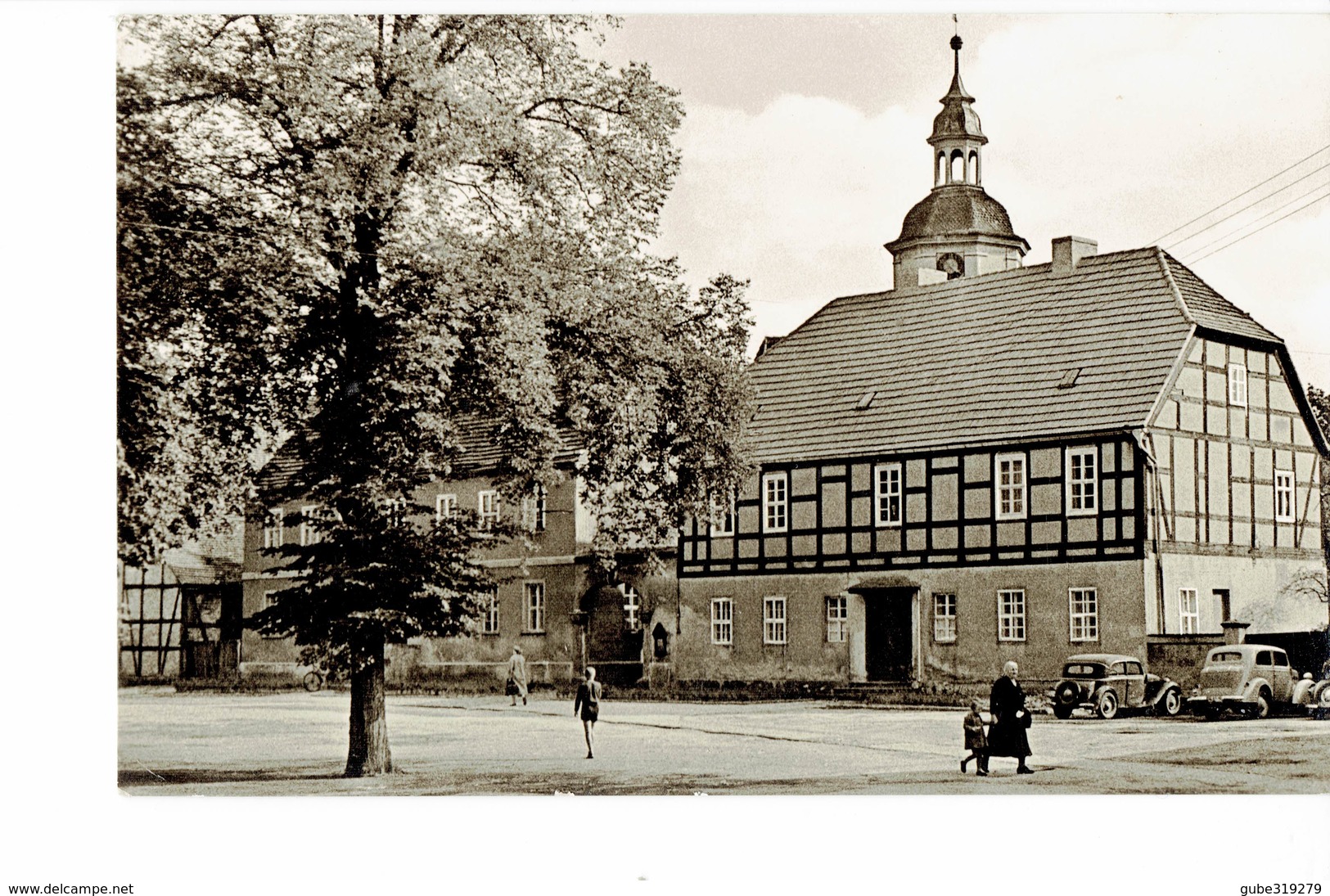 GERMANY   - VINTAGE POSTCARD ANNABURG - KARL MAX PLATZ MAILED TO BISSENDORF   NRVEB BILD U HEIMAT POST7170 - Zweibrücken