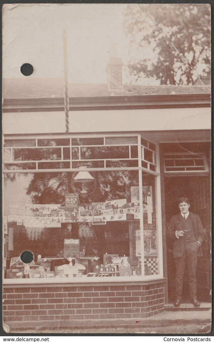 Henry Charles Leisten, Tobacconist, Horsham, Sussex, C.1920s - RP Postcard - Other & Unclassified