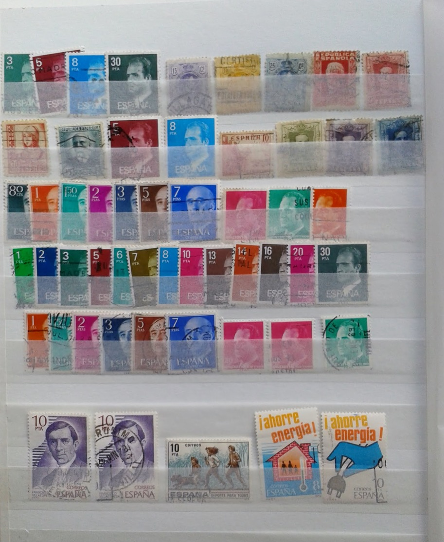 Spanien, Spanje, Espana, Espagne, Spain, Collection Of 50 Different Stamps - Verzamelingen