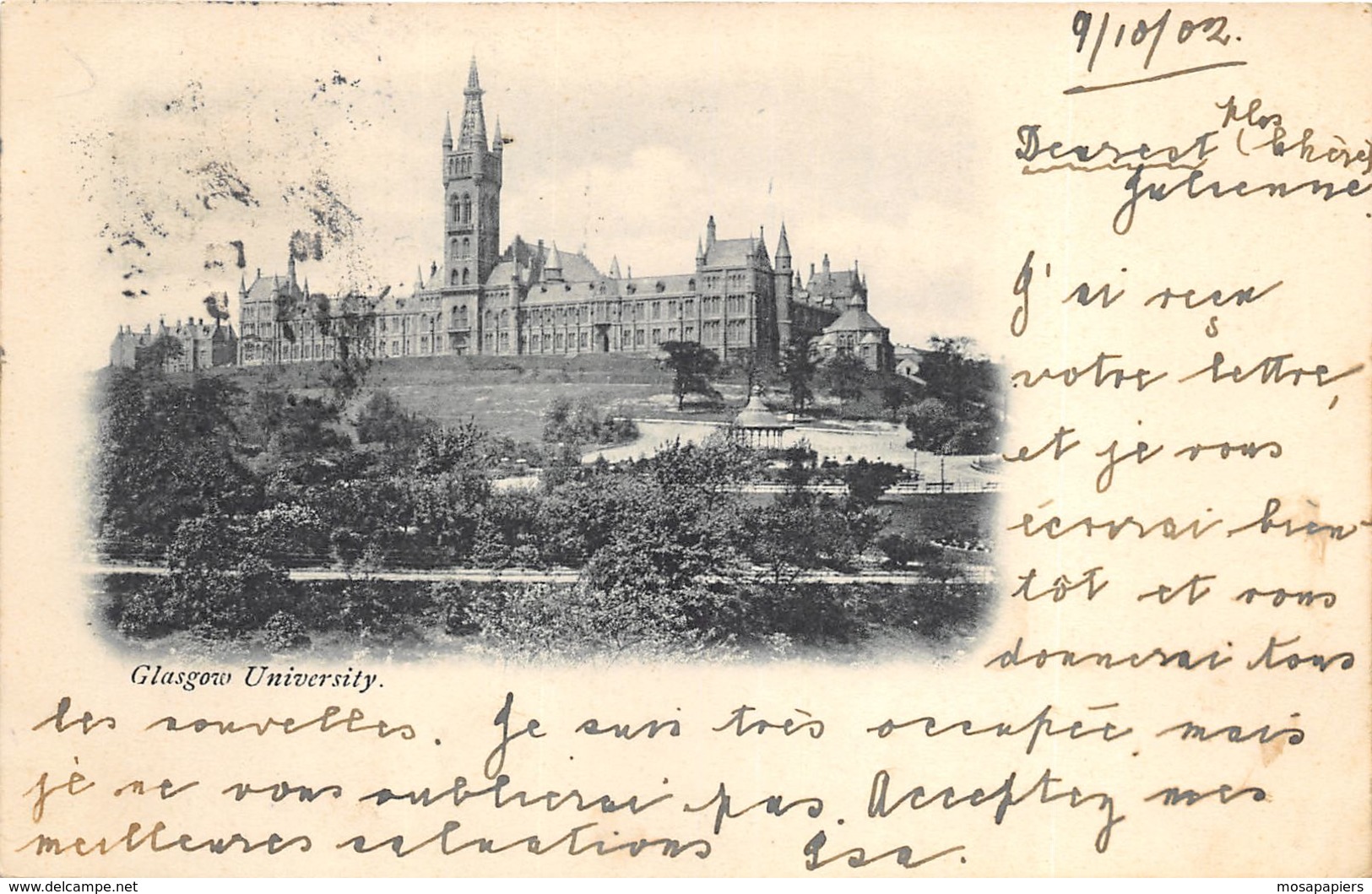 Glasgow University - 1902 - Lanarkshire / Glasgow