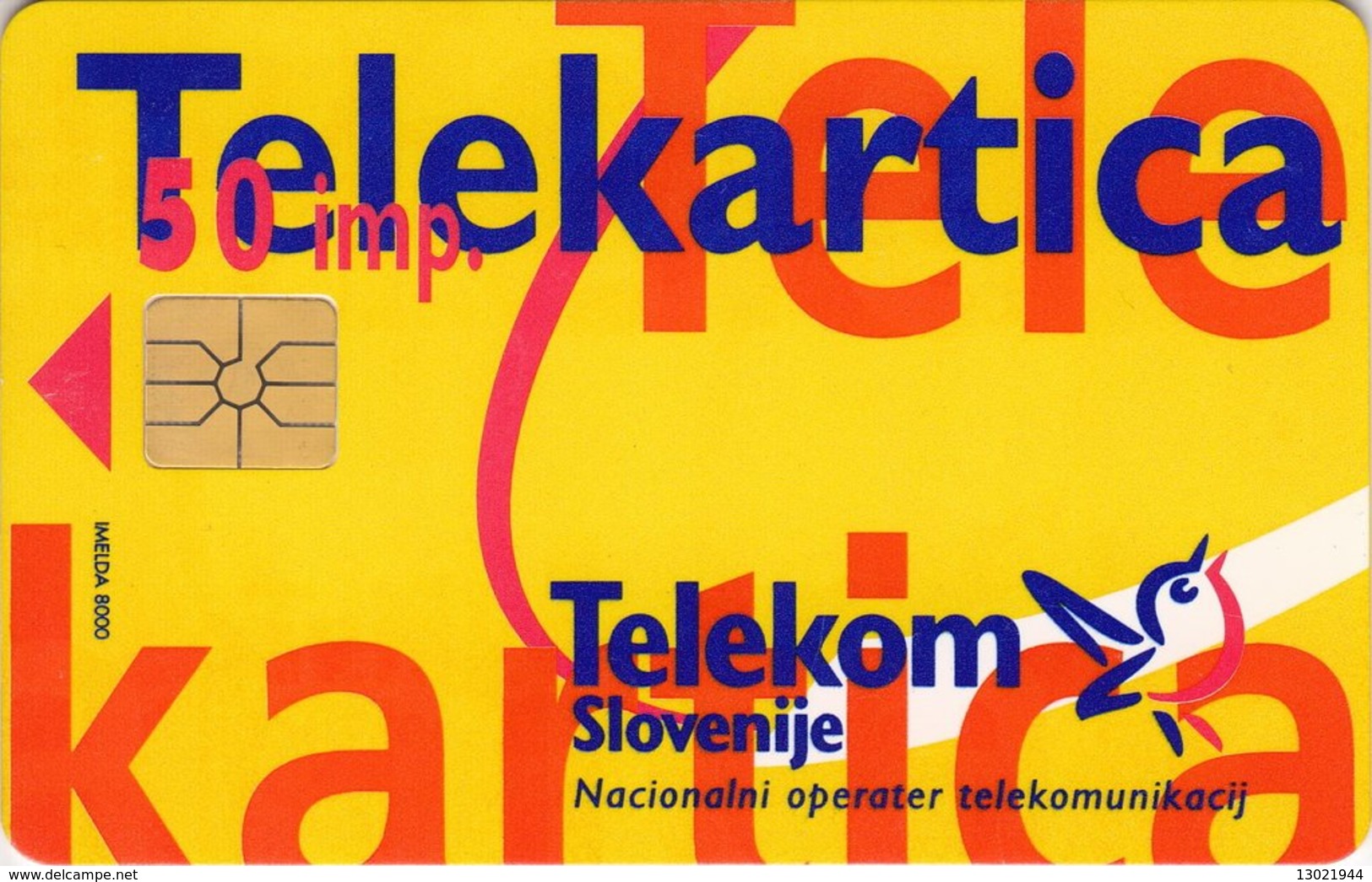 SLOVENIA SCHEDA TELEFONICA Puzzle 1 -2-3-4 - Zonder Classificatie