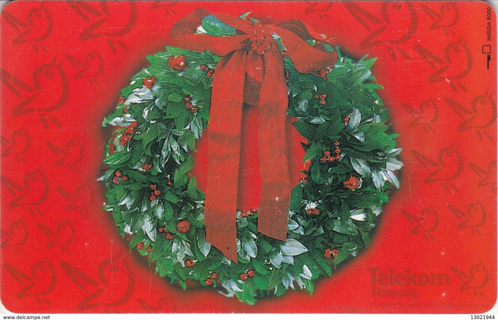 SLOVENIA SCHEDA TELEFONICA Strenght Of Communication / Advent Wreath - Non Classificati