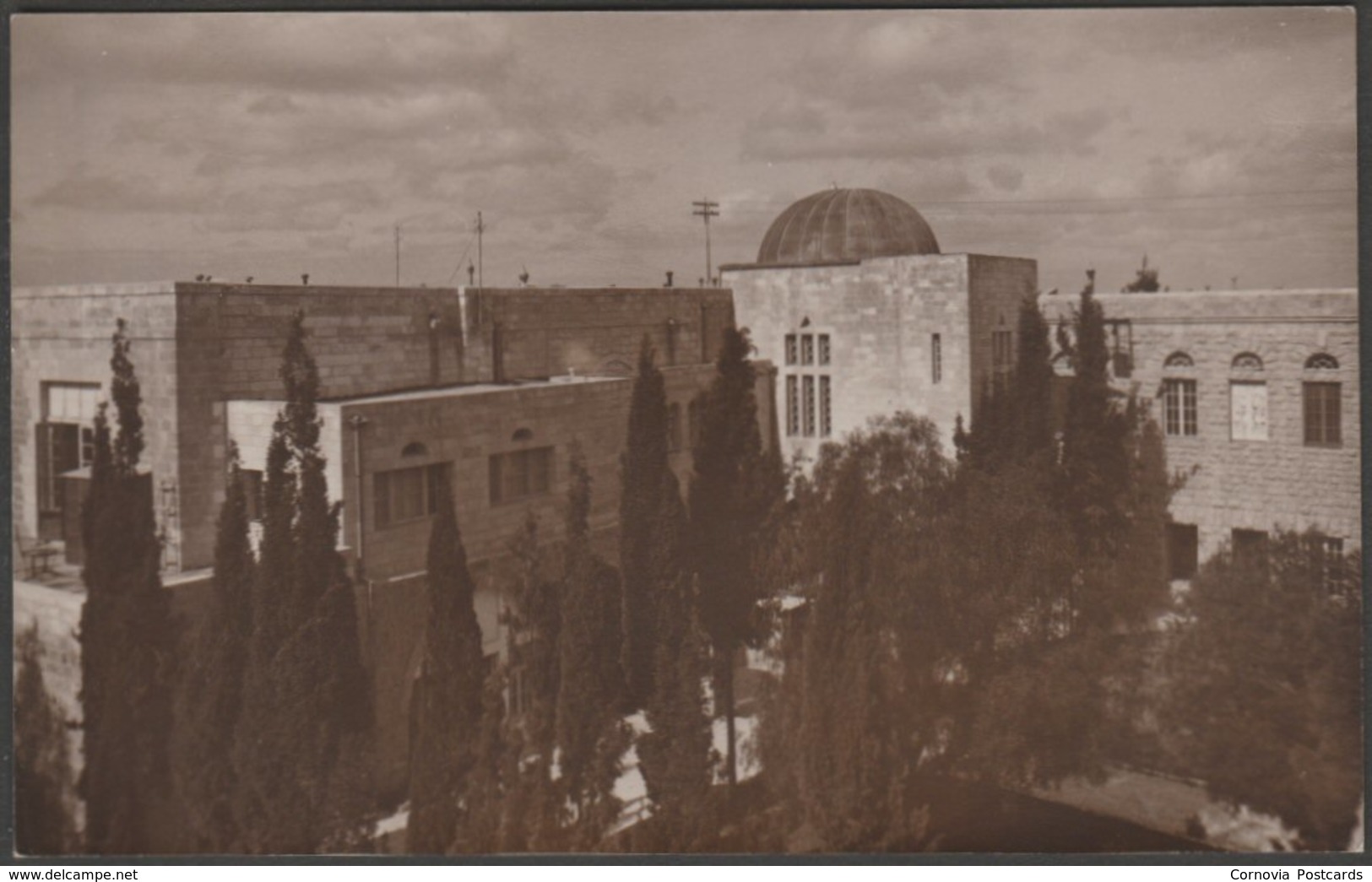 Hebrew University, Mount Scopus, Jerusalem, C.1930 - American Colony Stores RP Postcard - Palestine