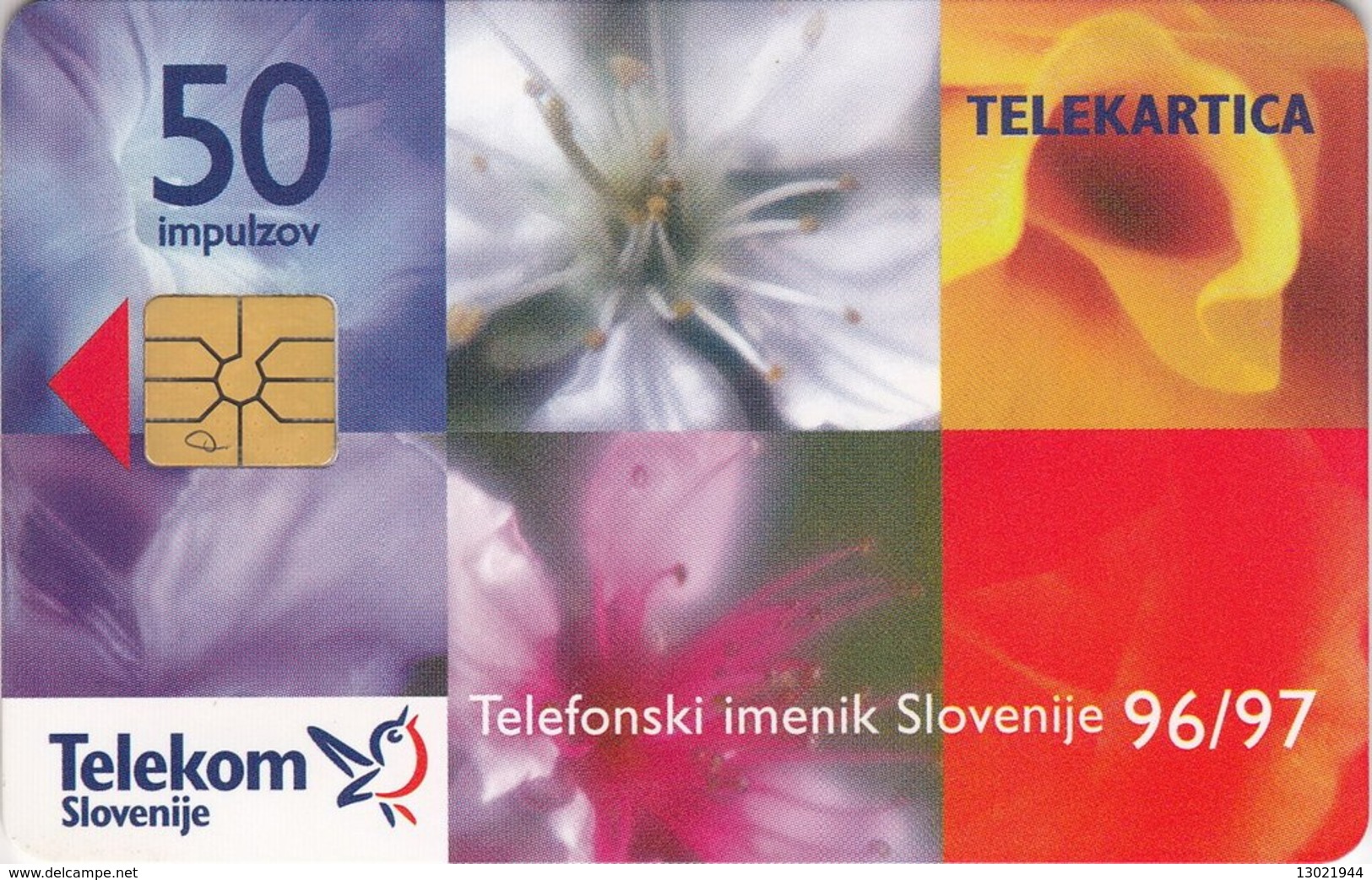 SLOVENIA SCHEDA TELEFONICA Telephone Directory 1996/97 - Non Classificati