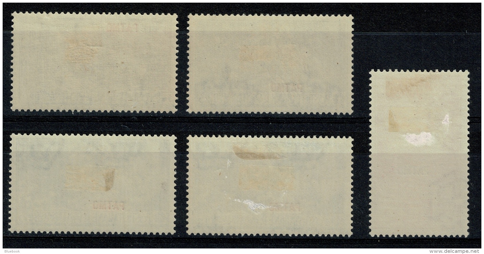 RB 1226 -  Italy Aegean Egeo Dodecanese - 1930 Ferrucci Set Of 5 Mint Stamps Patmos Patmo - Aegean (Patmo)