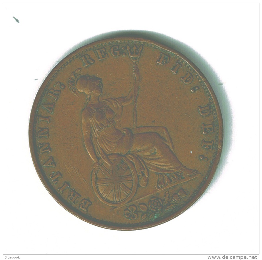 RB 1226 -  GB Victoria Coin - 1858 Half Penny 1/2d - Autres & Non Classés