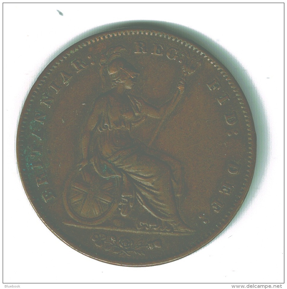 RB 1226 -  GB Victoria Coin - 1858 Penny 1d - Andere & Zonder Classificatie