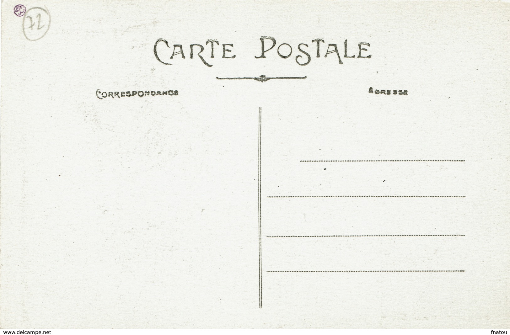 Pornichet (72), Place Du Marché Vers La Poste, Très Jolie Carte - Pornichet