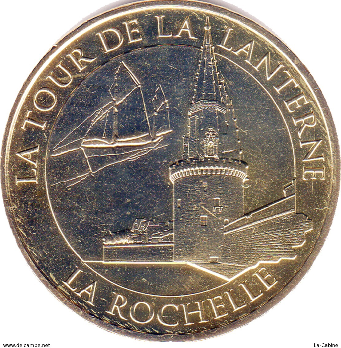 17 LA ROCHELLE  LA TOUR DE LA LANTERNE MÉDAILLE MONNAIE DE PARIS 2017 JETON MEDALS TOKENS COINS - 2017