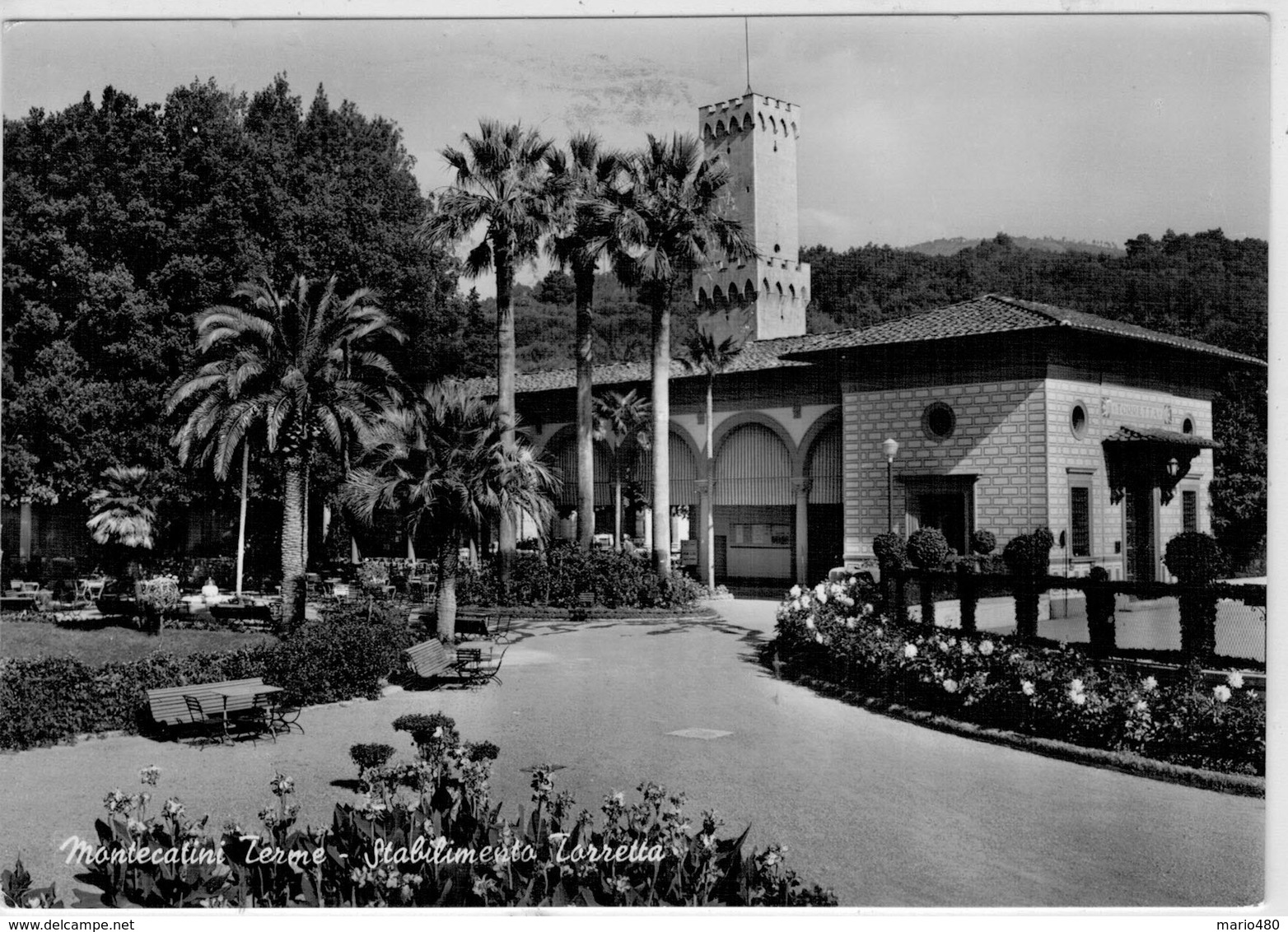 MONTECATINI   TERME   STABILIMENTO  "TORRETTA"            (VIAGGIATA) - Altri & Non Classificati